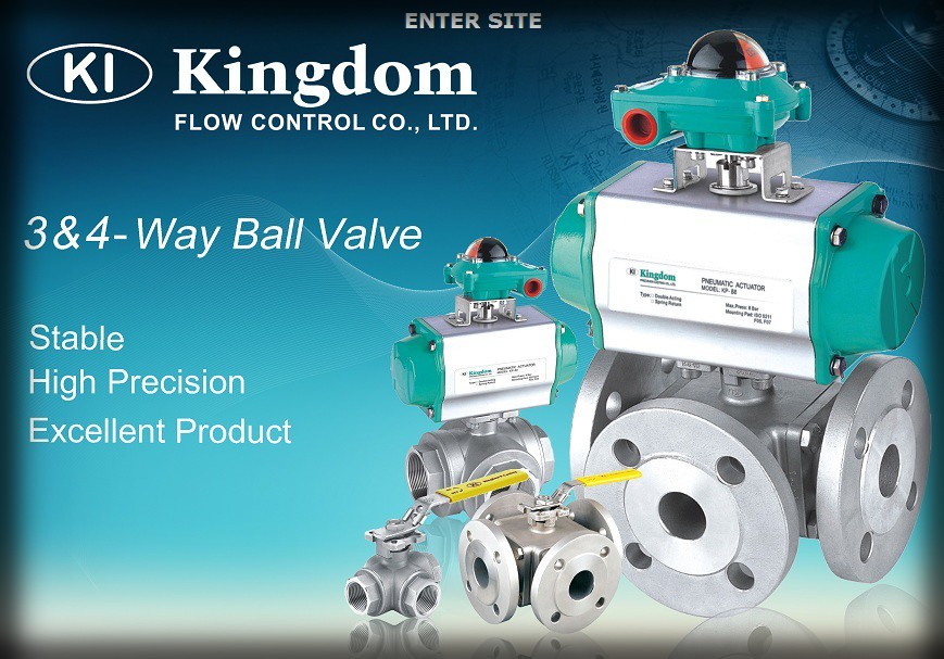 3-4 Way Ball Valve